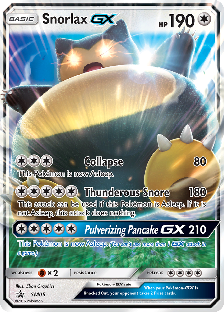 Snorlax GX (SM05) [Sun & Moon: Black Star Promos] | Cracking-Singles