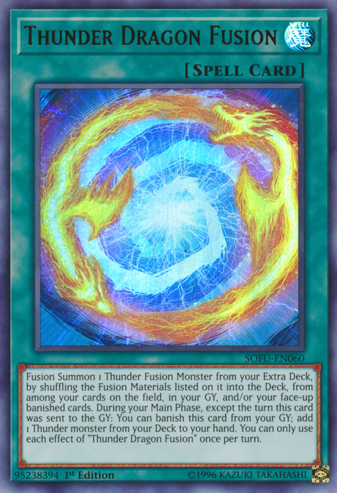 Thunder Dragon Fusion [SOFU-EN060] Ultra Rare | Cracking-Singles