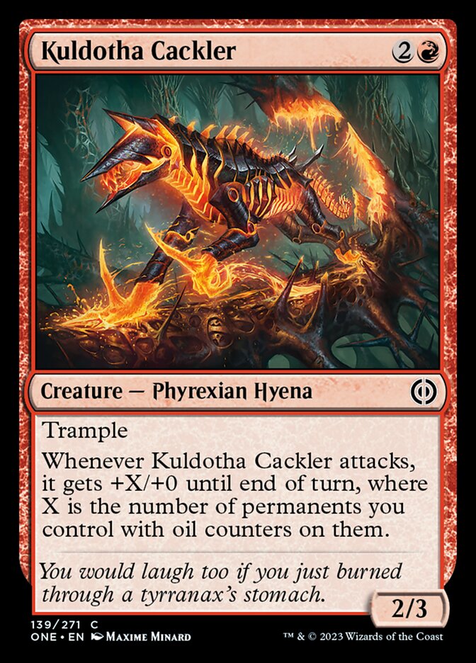 Kuldotha Cackler [Phyrexia: All Will Be One] | Cracking-Singles