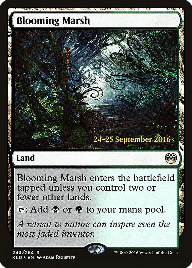 Blooming Marsh  [Kaladesh Prerelease Promos] | Cracking-Singles