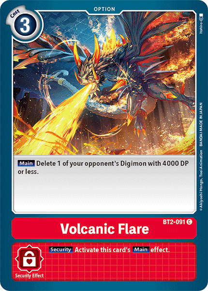 Volcanic Flare [BT2-091] [Release Special Booster Ver.1.5] | Cracking-Singles