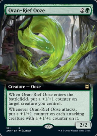 Oran-Rief Ooze (Extended Art) [Zendikar Rising] | Cracking-Singles