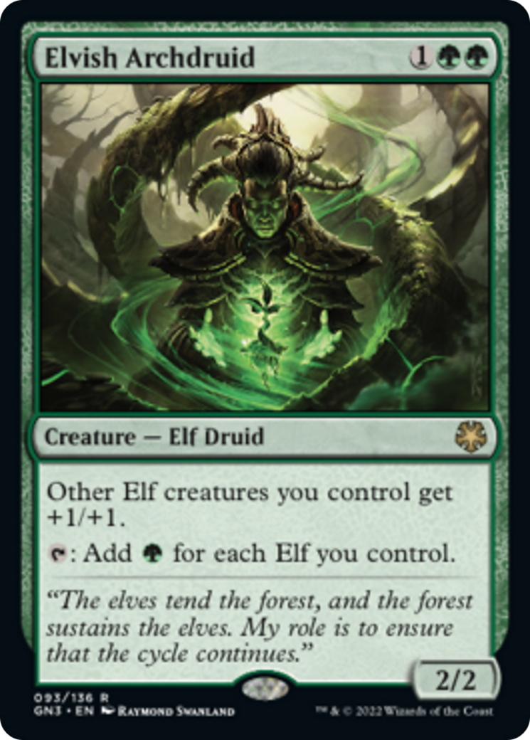 Elvish Archdruid [Game Night: Free-for-All] | Cracking-Singles