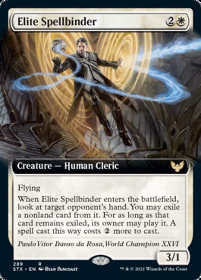 Elite Spellbinder (Extended) [Strixhaven: School of Mages] | Cracking-Singles