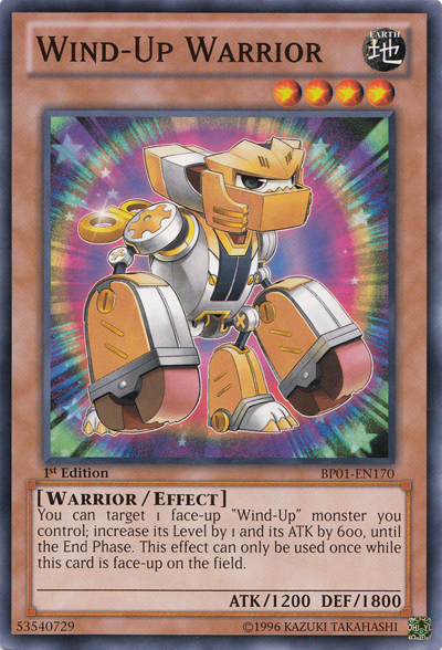 Wind-Up Warrior [BP01-EN170] Common | Cracking-Singles