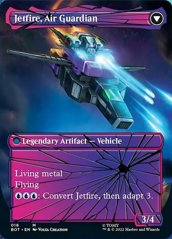 Jetfire, Ingenious Scientist // Jetfire, Air Guardian (Shattered Glass) [Universes Beyond: Transformers] | Cracking-Singles