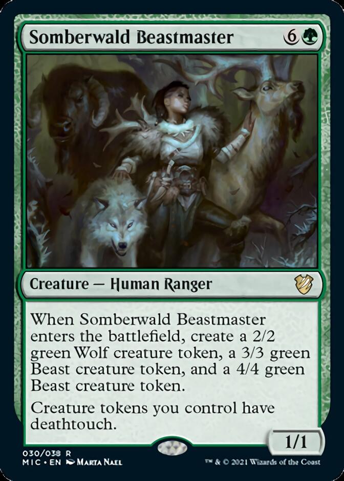 Somberwald Beastmaster [Innistrad: Midnight Hunt Commander] | Cracking-Singles