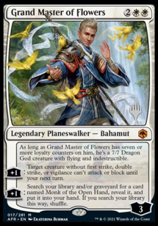 Grand Master of Flowers (Promo Pack) [Dungeons & Dragons: Adventures in the Forgotten Realms Promos] | Cracking-Singles