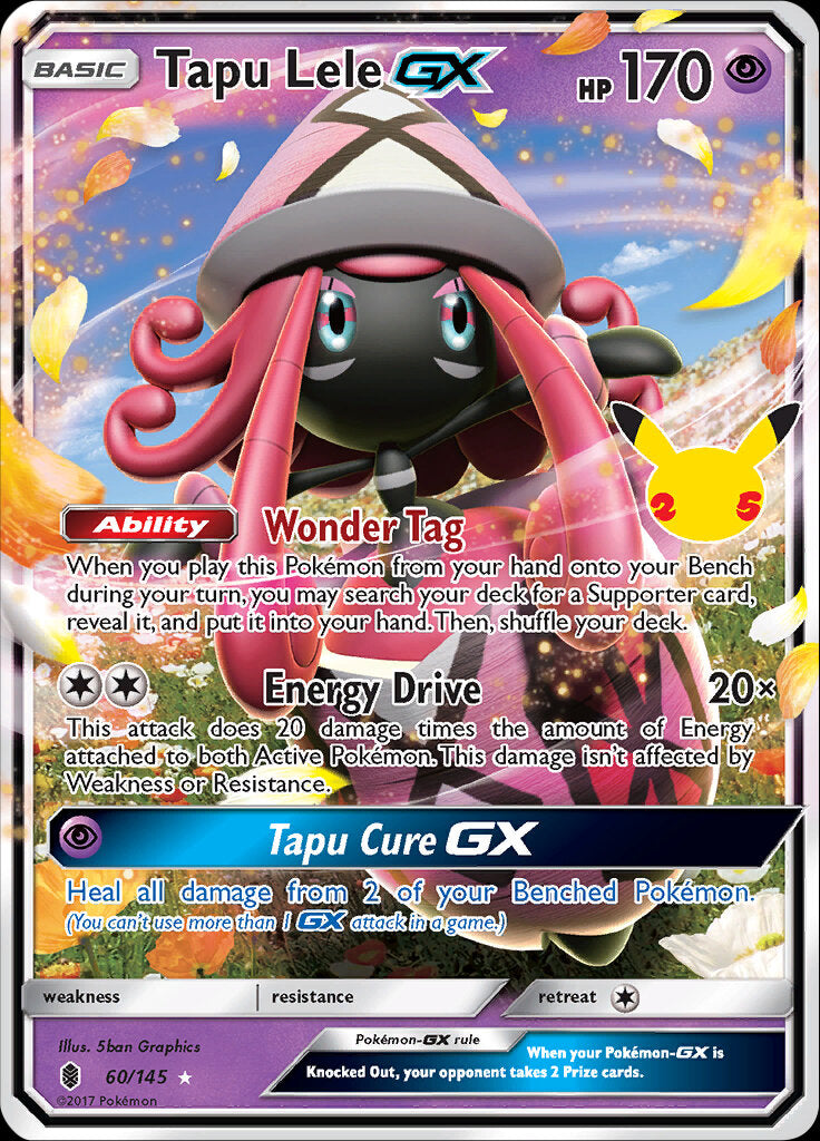 Tapu Lele GX (60/145) [Celebrations: 25th Anniversary - Classic Collection] | Cracking-Singles