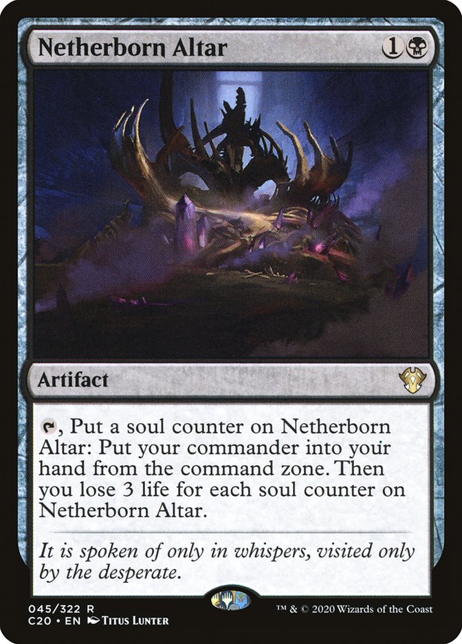 Netherborn Altar [Commander 2020] | Cracking-Singles