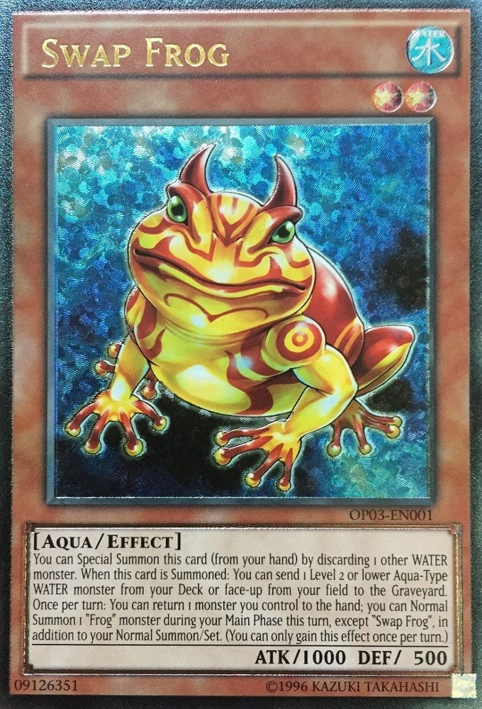 Swap Frog [OP03-EN001] Ultimate Rare | Cracking-Singles