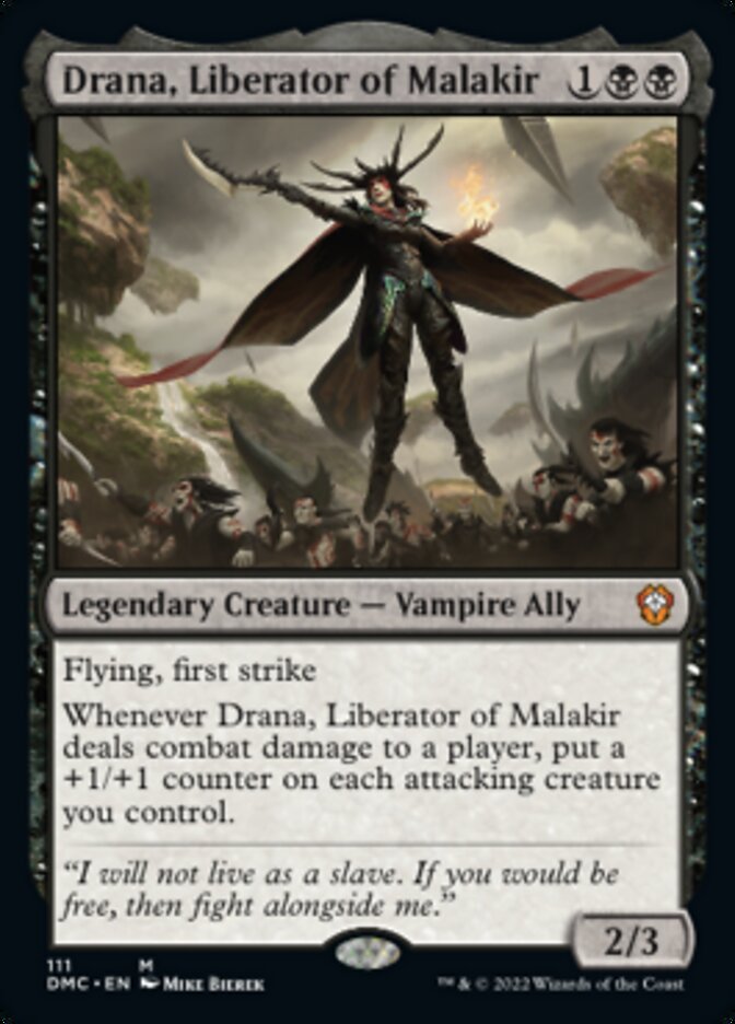 Drana, Liberator of Malakir [Dominaria United Commander] | Cracking-Singles