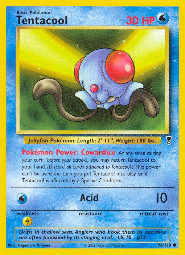 Tentacool (96/110) [Legendary Collection] | Cracking-Singles