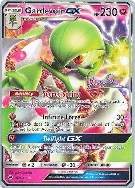 Gardevoir GX (93/147) (Infinite Force - Diego Cassiraga) [World Championships 2017] | Cracking-Singles