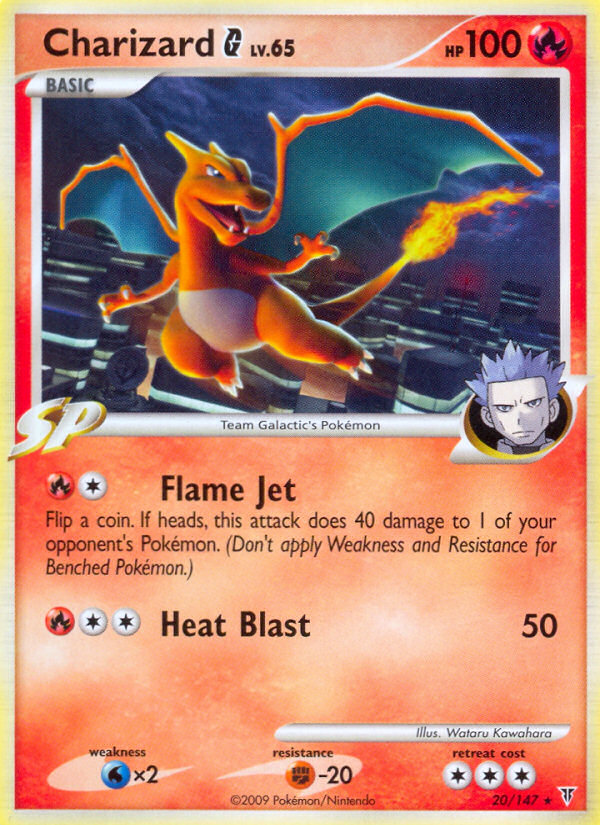 Charizard G (20/147) [Platinum: Supreme Victors] | Cracking-Singles