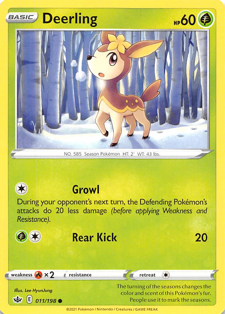 Deerling (011/198) [Sword & Shield: Chilling Reign] | Cracking-Singles