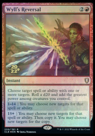 Wyll's Reversal [Commander Legends: Battle for Baldur's Gate Prerelease Promos] | Cracking-Singles