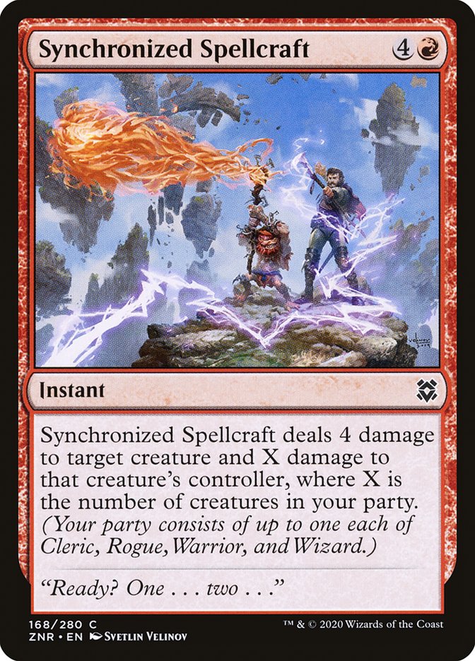 Synchronized Spellcraft [Zendikar Rising] | Cracking-Singles