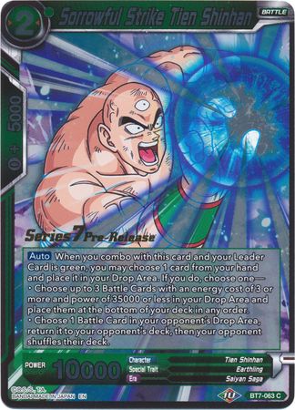 Sorrowful Strike Tien Shinhan [BT7-063_PR] | Cracking-Singles