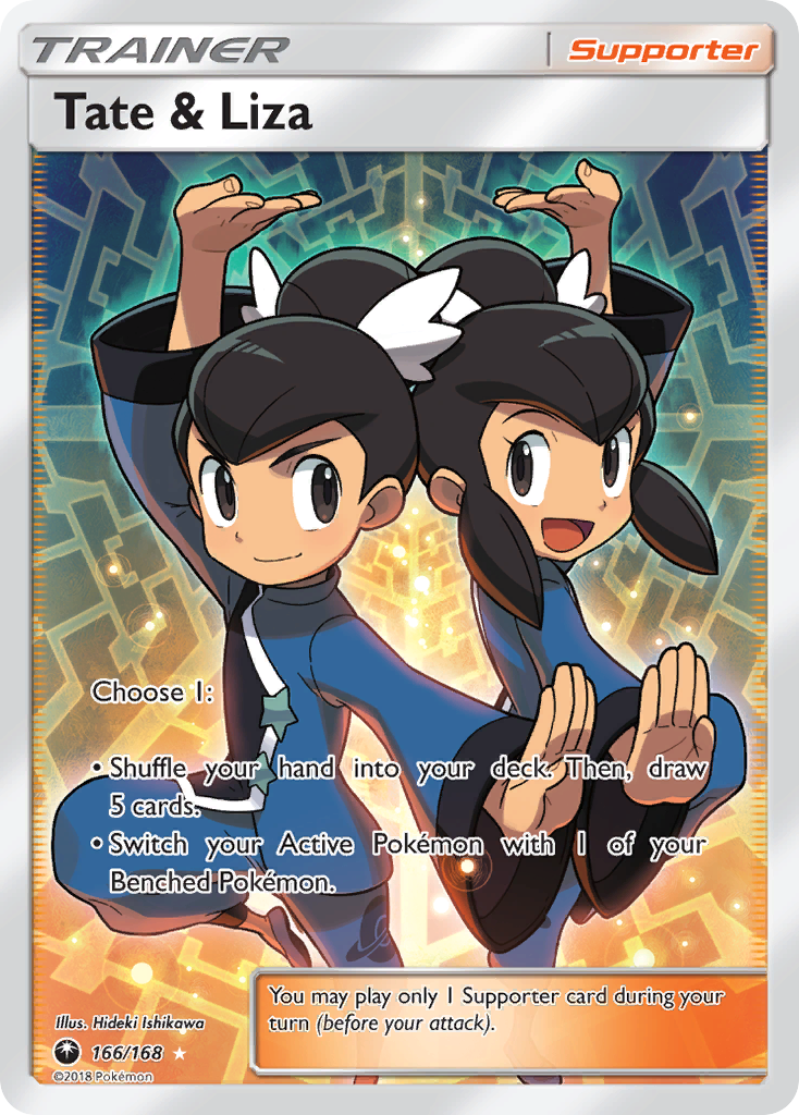 Tate & Liza (166/168) [Sun & Moon: Celestial Storm] | Cracking-Singles