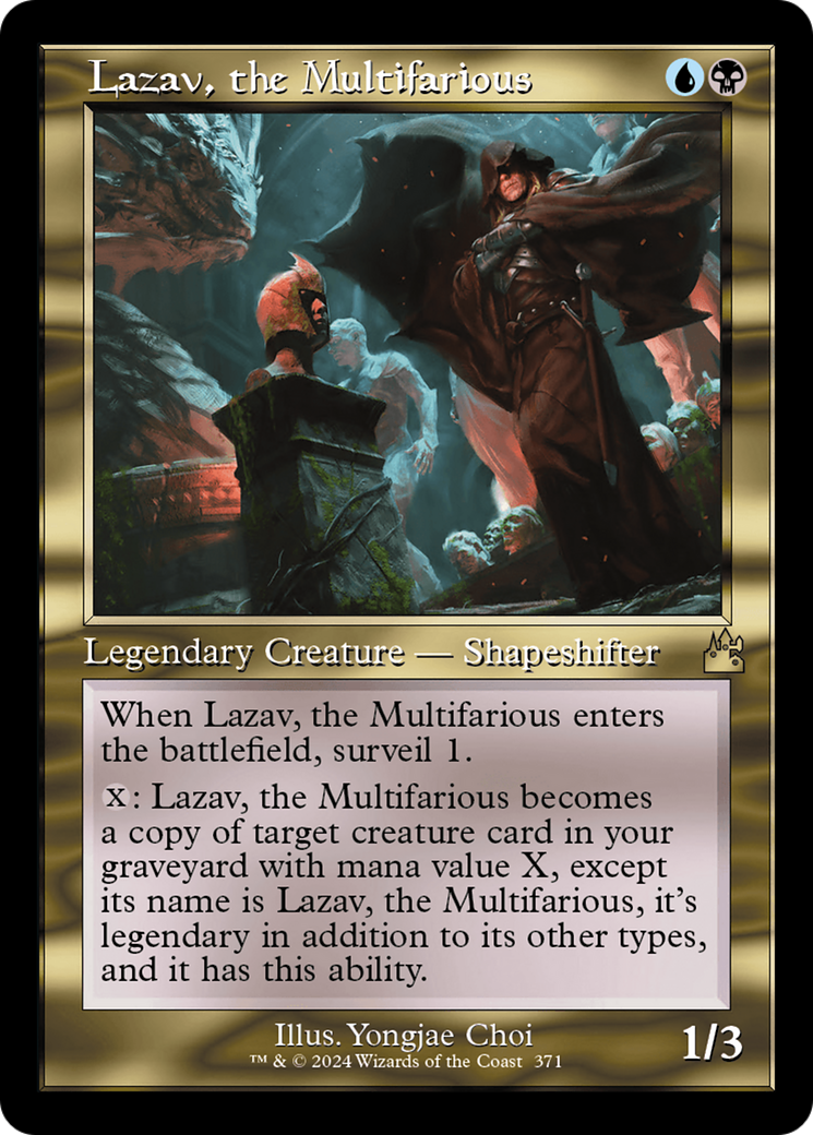 Lazav, the Multifarious (Retro Frame) [Ravnica Remastered] | Cracking-Singles