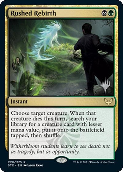 Rushed Rebirth (Promo Pack) [Strixhaven: School of Mages Promos] | Cracking-Singles