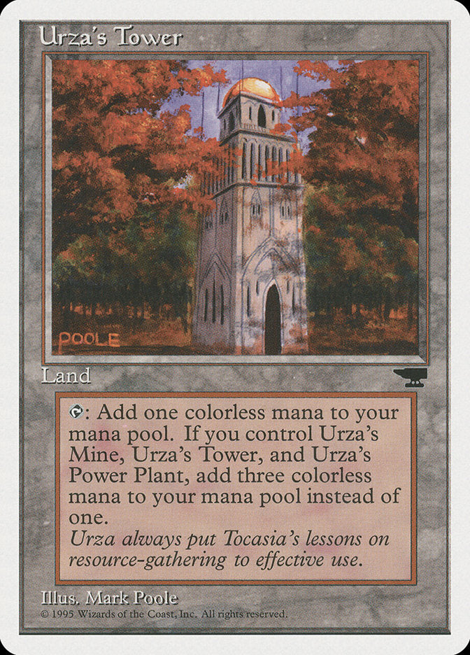 Urza's Tower (Autumn Leaves) [Chronicles] | Cracking-Singles