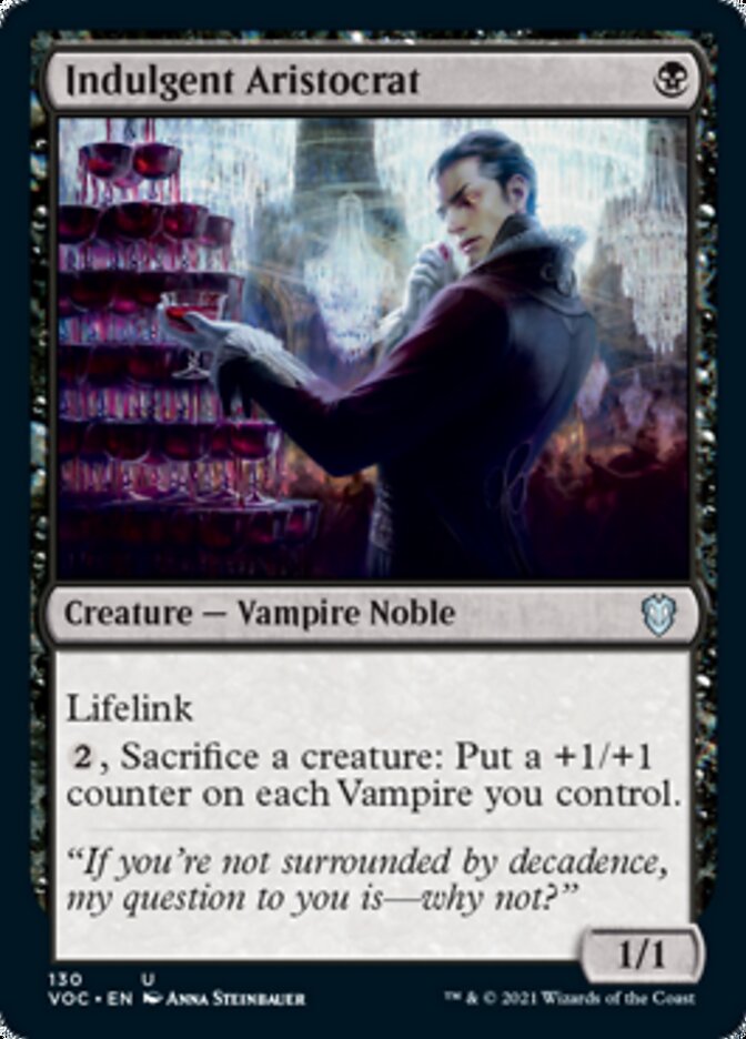 Indulgent Aristocrat [Innistrad: Crimson Vow Commander] | Cracking-Singles