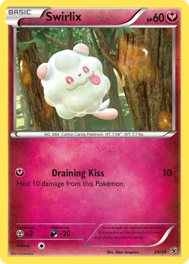 Swirlix (24/39) [XY: Kalos Starter Set] | Cracking-Singles