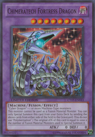 Chimeratech Fortress Dragon [CT07-EN013] Super Rare | Cracking-Singles