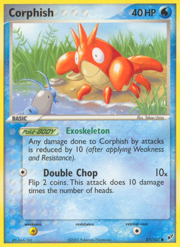 Corphish (57/107) [EX: Deoxys] | Cracking-Singles