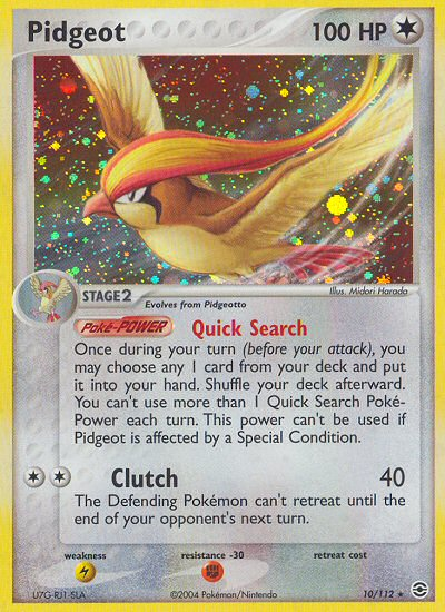 Pidgeot (10/112) [EX: FireRed & LeafGreen] | Cracking-Singles