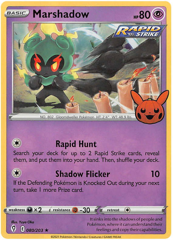 Marshadow (080/203) [Trick or Trade 2023] | Cracking-Singles