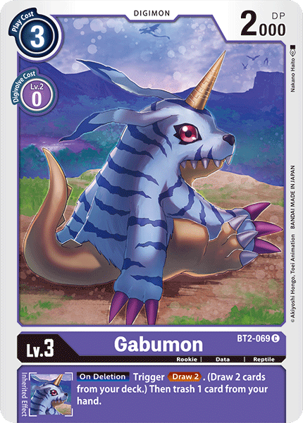 Gabumon [BT2-069] [Release Special Booster Ver.1.0] | Cracking-Singles