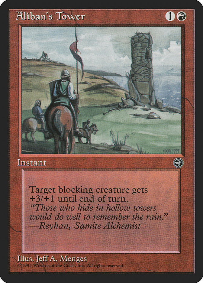 Aliban's Tower (Reyhan Flavor Text) [Homelands] | Cracking-Singles