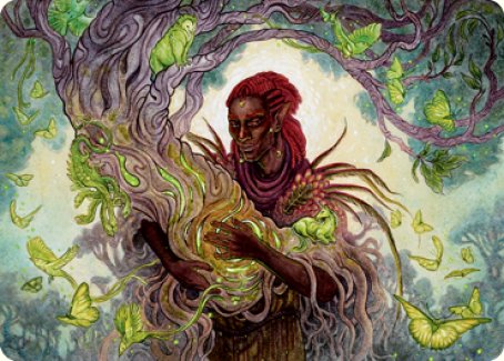 Circle of Dreams Druid Art Card [Dungeons & Dragons: Adventures in the Forgotten Realms Art Series] | Cracking-Singles