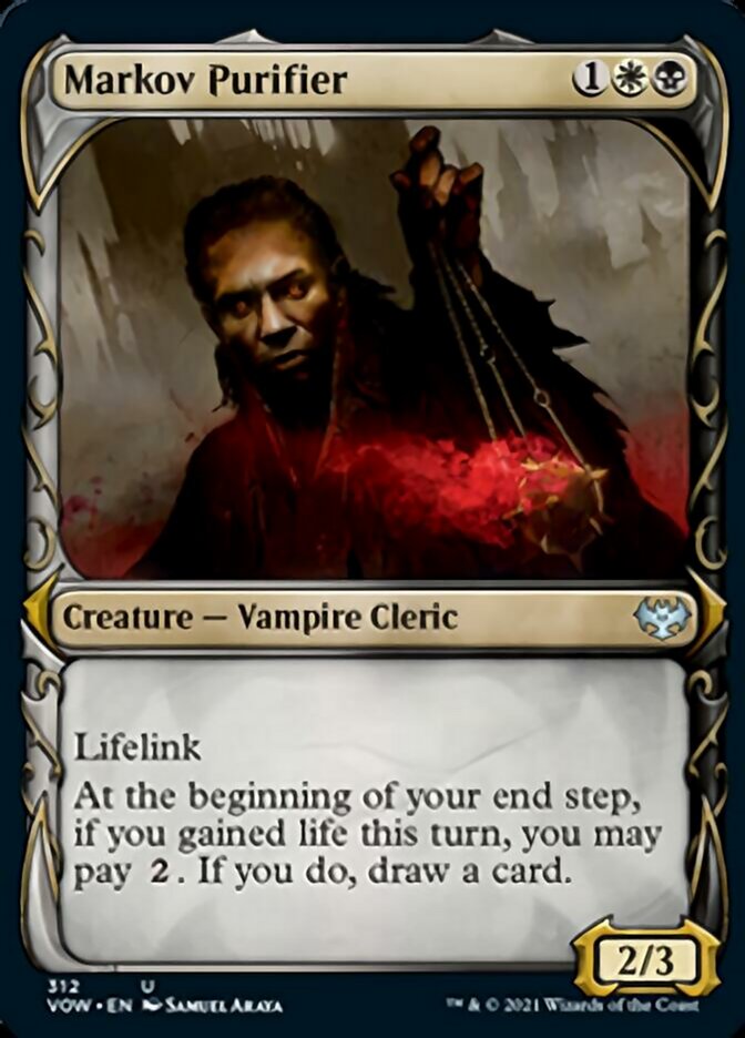 Markov Purifier (Showcase Fang Frame) [Innistrad: Crimson Vow] | Cracking-Singles