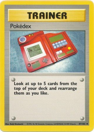 Pokedex (87/102) [Base Set Unlimited] | Cracking-Singles