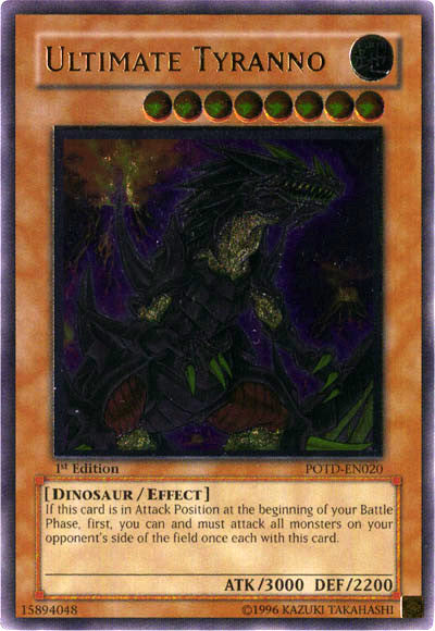 Ultimate Tyranno [POTD-EN020] Ultimate Rare | Cracking-Singles