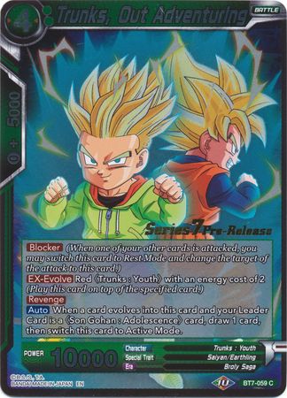 Trunks, Out Adventuring [BT7-059_PR] | Cracking-Singles