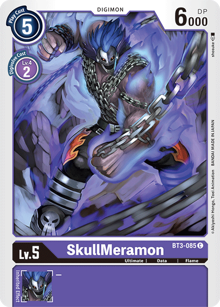 SkullMeramon [BT3-085] [Release Special Booster Ver.1.5] | Cracking-Singles