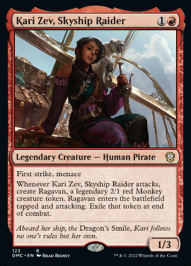 Kari Zev, Skyship Raider [Dominaria United Commander] | Cracking-Singles