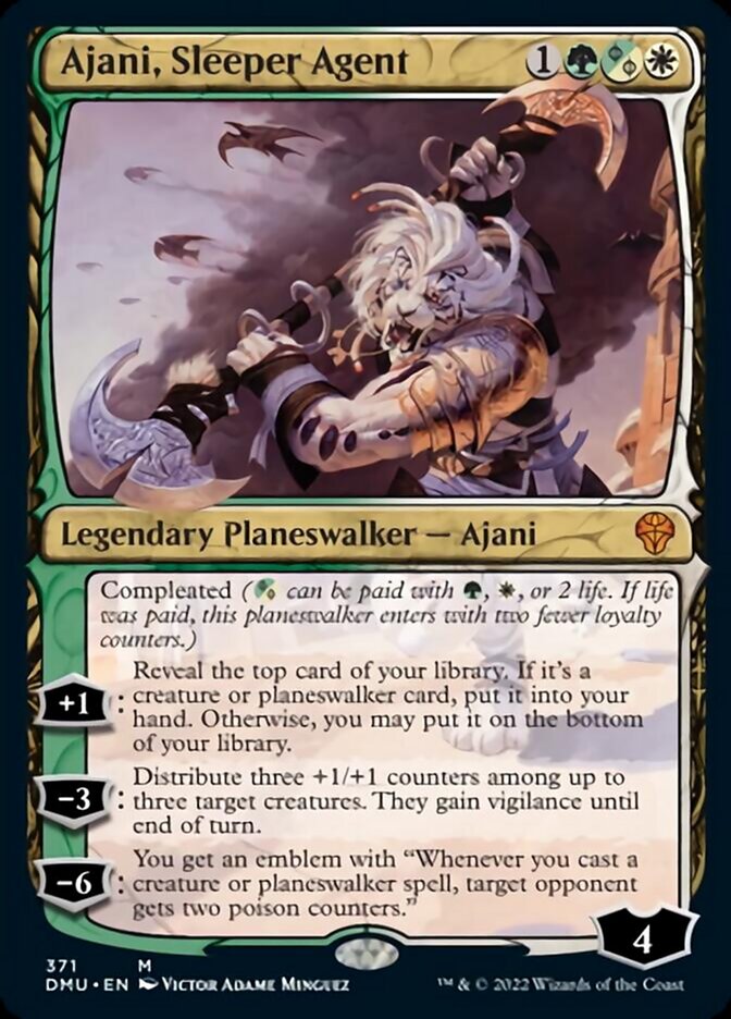 Ajani, Sleeper Agent (Showcase) [Dominaria United] | Cracking-Singles