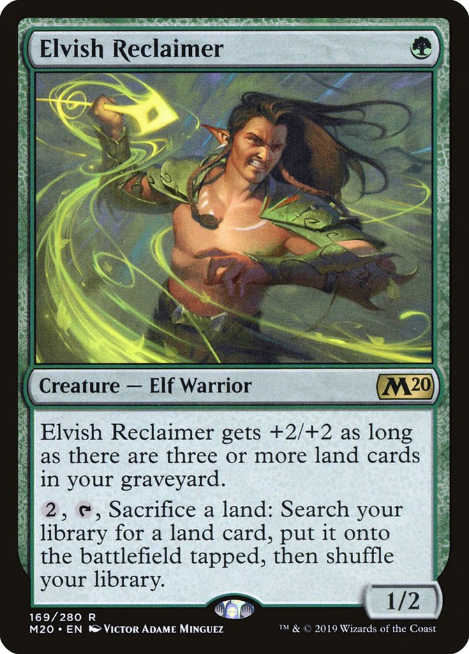 Elvish Reclaimer [Core Set 2020] | Cracking-Singles