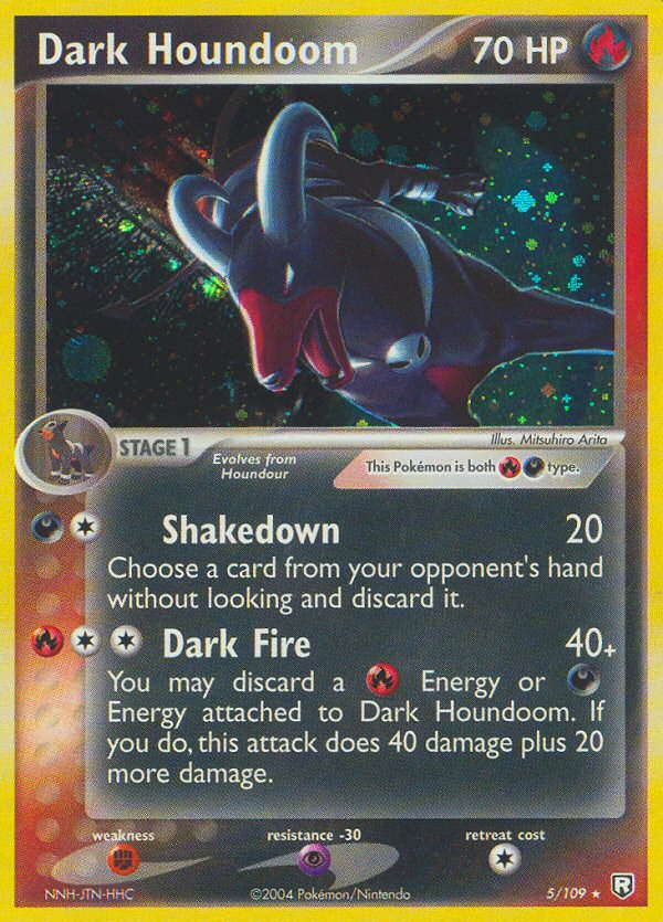 Dark Houndoom (5/109) [EX: Team Rocket Returns] | Cracking-Singles