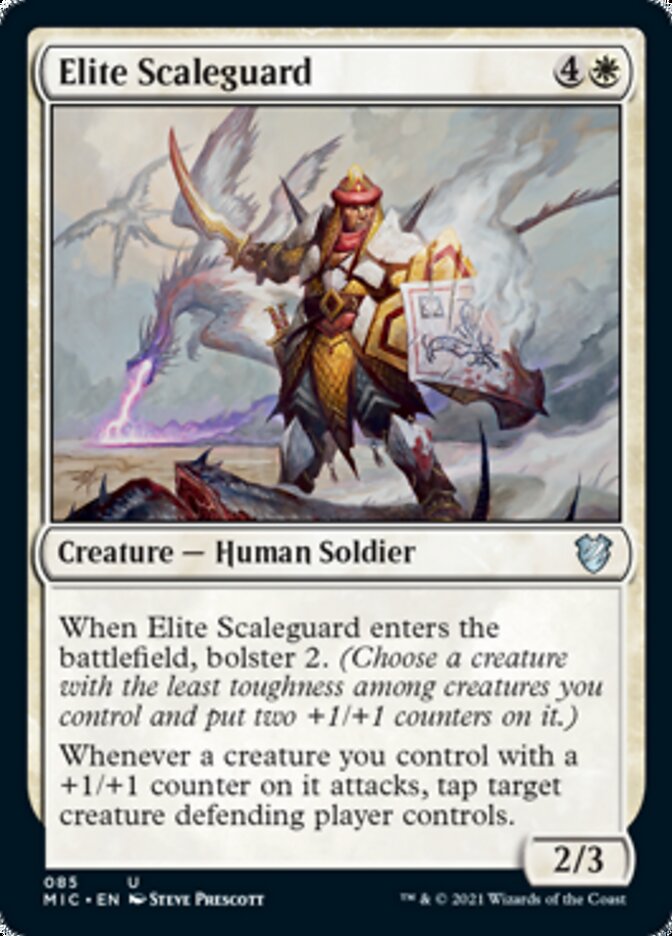 Elite Scaleguard [Innistrad: Midnight Hunt Commander] | Cracking-Singles