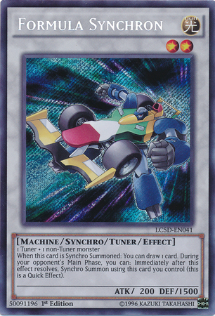 Formula Synchron [LC5D-EN041] Secret Rare | Cracking-Singles