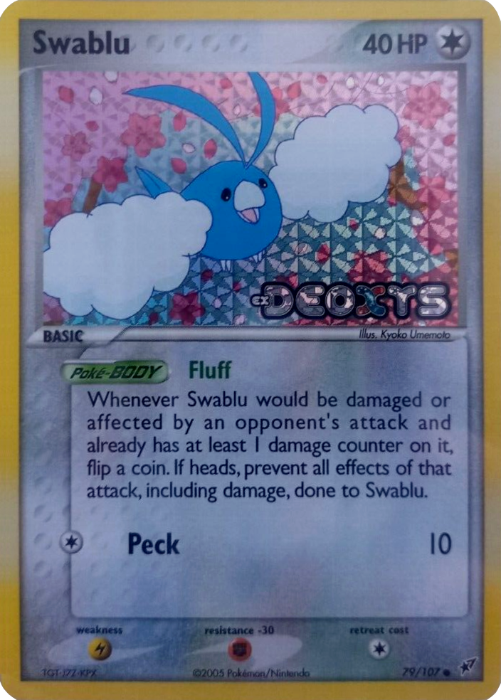 Swablu (79/107) (Stamped) [EX: Deoxys] | Cracking-Singles