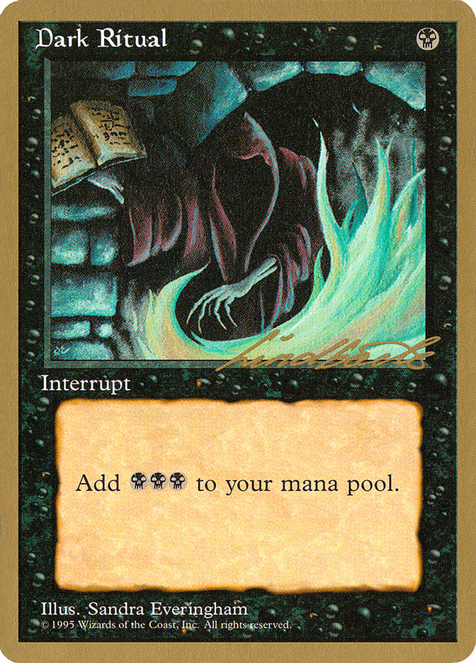 Dark Ritual (Leon Lindback) [Pro Tour Collector Set] | Cracking-Singles