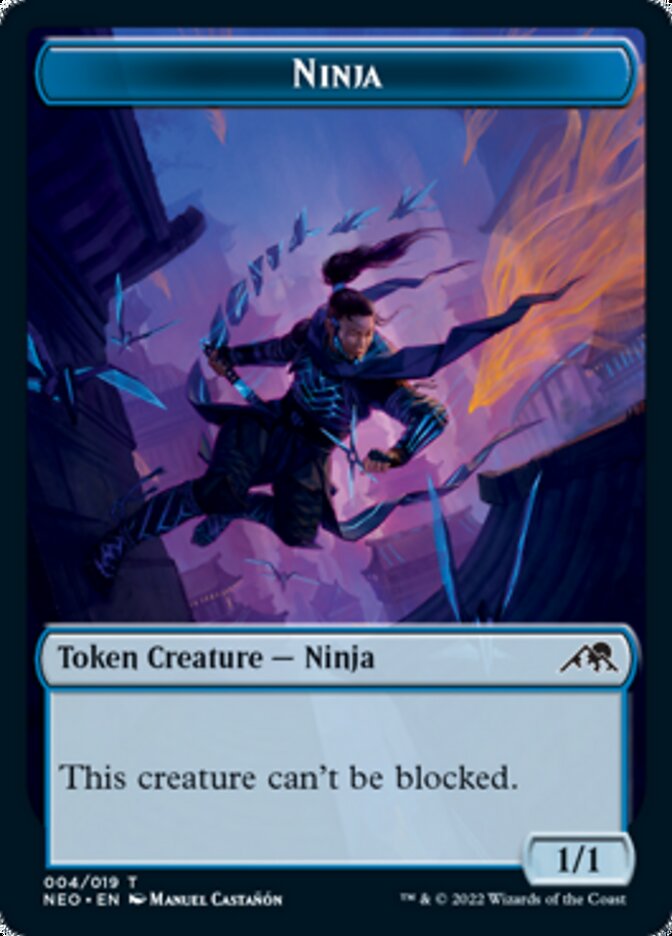 Ninja Token [Kamigawa: Neon Dynasty Tokens] | Cracking-Singles